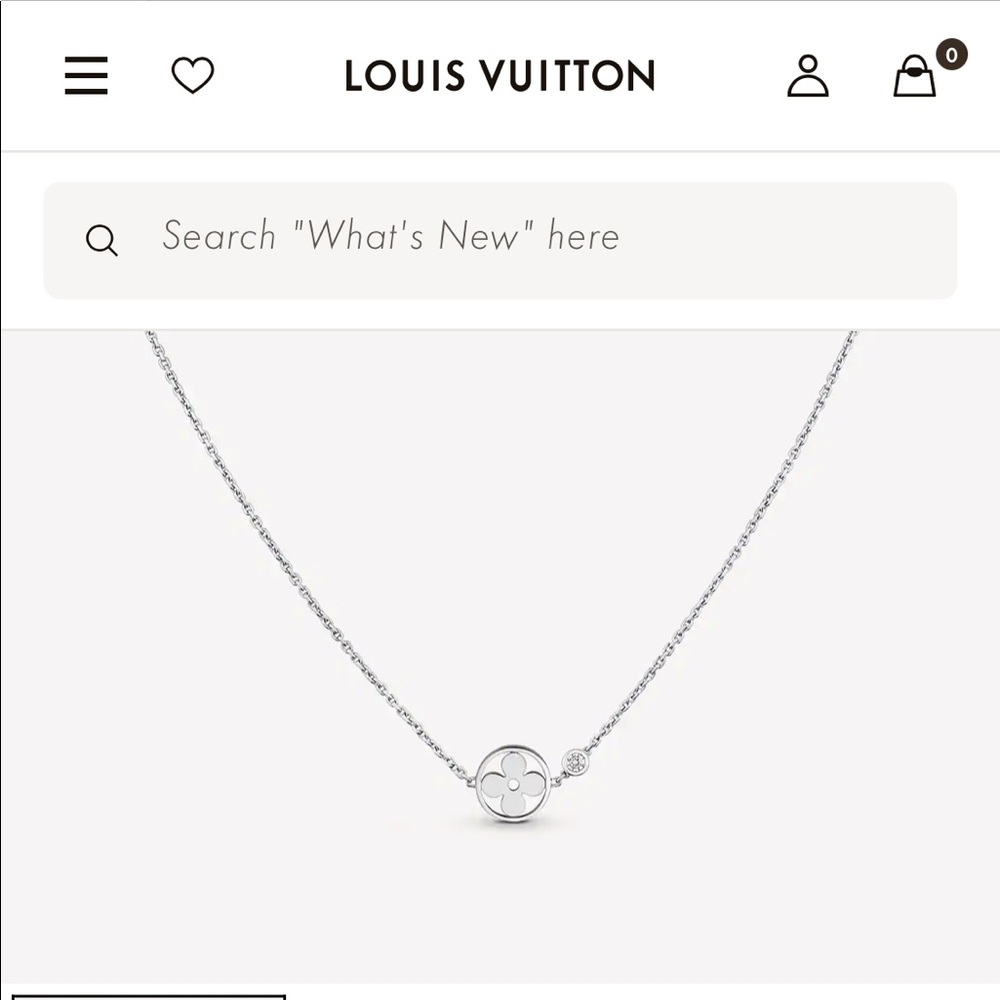 ❌SOLD❌LOUIS VUITTON IDYLLE BLOSSOM NECKLACEDIAMOND